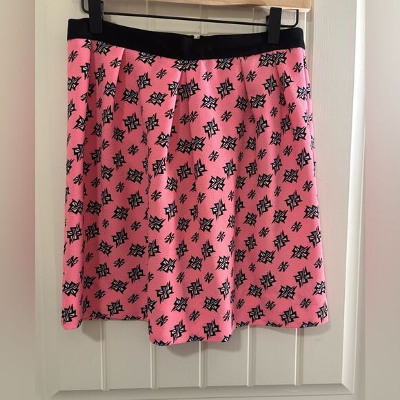 Sandro Printed Pink and Black mini Y2K Skirt - Picture 2 of 8